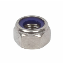 1/4 UNF Nyloc Nuts TYPE NTE (THIN)Zinc Plated Plated