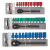 Draper 1/4Inch 3/8Inch & 1/2Inch Colour Coded Socket Sets with Black Ratchet