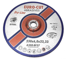Eurocut Metal Grinding Disc 230mm x 6 x 22