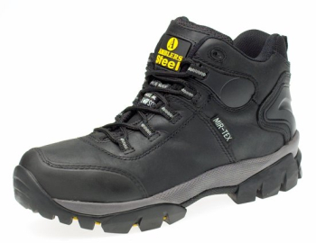 Hiker Style Waterproof Black Safety Boot - Size U.K 6