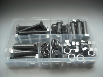 GRF0068 Assorted M10 Hex Sets, Nuts & Washers Stainless Steel Kit