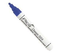 Pica 524/41 Pica Paint Marker Blue Round Tip 2-4mm Pica 524/41 Pica Paint Marker Blue Round Tip 2-4mm