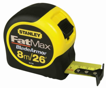 Stanley FatMax Tape Blade Armor 8m/26ft (Width 32mm)