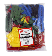 TIMco 1mm to 6mm Assorted Plastic Shims Bag Of 200