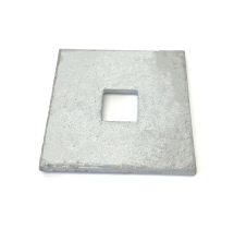 M24 X 100 Square Plate Washer Square Hole