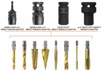 Versadrive Adapters & Arbors