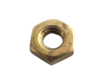 4BA Brass Hex Lock Nut (Half Nut)