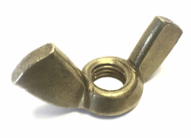 1/4 BSW Brass Wing Nuts