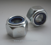 1.1/4 BSF Nyloc Nut Zinc Plated