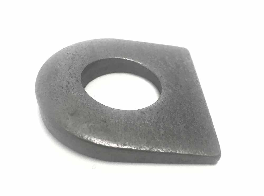 6 Pack M16 D Shape 5 Degree Taper Washer Zinc Plated 