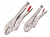 Cresent Curved Jaw Locking Pliers with Wire Cutter 2pce Set Cresent Curved Jaw Locking Pliers with Wire Cutter 2pce Set