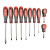 Milwaukee 10 Piece Tri-Lobe Screwdriver Set Milwaukee 10 Piece Tri-Lobe Screwdriver Set
