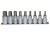 Teng M1212 Socket Hex Key Set of 9 Metric 1/2in Drive Teng M1212 Socket Hex Key Set of 9 Metric 1/2in Drive