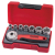 Teng T1408 Metric Socket Set 1/4in Drive 8 Pieces Teng T1408 Metric Socket Set 1/4in Drive 8 Pieces