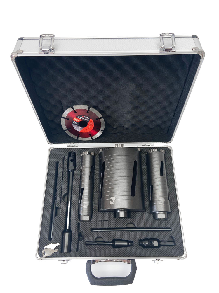 Abracs 3pc Dry Diamond Core Bit Set