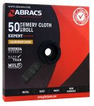 Abracs 50mm x 50M x 40grit Emery Roll Abracs 50mm x 50M x 40grit Emery Roll