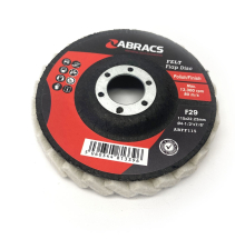 Abracs ABFF115 115mm Felt Flap Disc