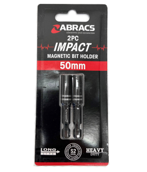 Abracs 50mm Magnetic Bit Holder (2pc) Abracs 50mm Magnetic Bit Holder (2pc)