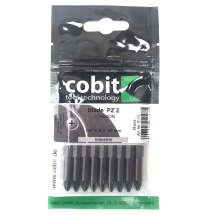 Cobit PZ2 x 50mm Torsion Screwdriver Bits Pack Of 10