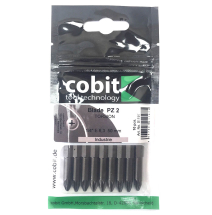 Cobit PZ2 x 50mm Torsion Screwdriver Bits Pack Of 10 Cobit PZ2 x 50mm Torsion Screwdriver Bits Pack Of 10