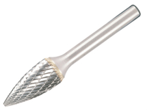 Dormer 8mm x 6mm Solid Carbide Burr Pointed Tree Dormer 8mm x 6mm Solid Carbide Burr Pointed Tree