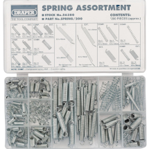 Draper 56380 200 Piece Assortment Of Springs Draper 56380 200 Piece Assortment Of Springs