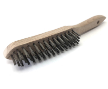 Dronco Osborn 4 Row Wire Brush With Wooden Handle