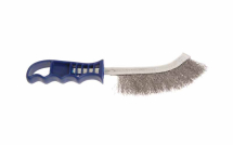 FaithFull Wire Scratch Brush Stainless Steel Blue Handle