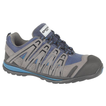 Amblers Blue Safety Composite Trainer U.K Size 9 Amblers Blue Safety Composite Trainer U.K Size 9