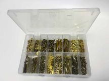 GRF0004 Assorted 2BA,3BA&4BA Brass Screws, Nuts and Washers