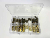 GRF0005 Assorted Kit Of Brass BA Nuts, Screws and Washers