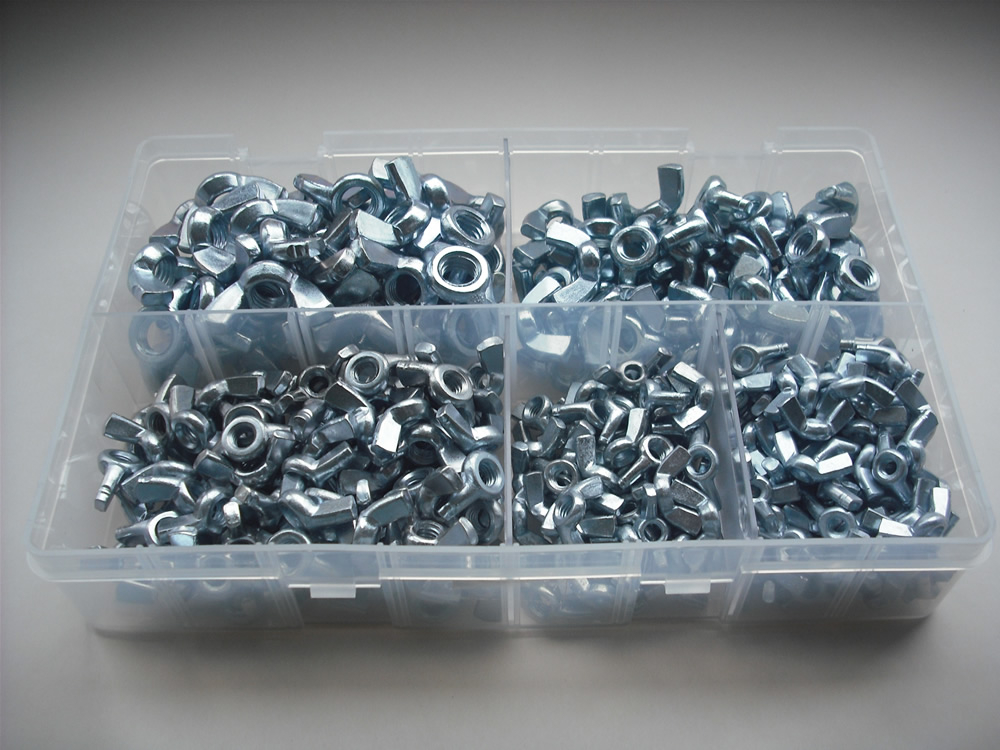 Nyloc & Hex Nuts G.R Fasteners GRF0027 Assorted M3,M4,M5&M6 800PCS Flat Washers 