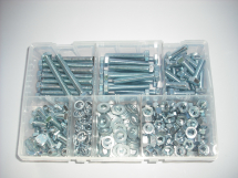GRF0031 Assorted M8 Hex Sets, Nuts & Washers Kit