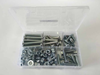 GRF0032 Assorted M10 Hex Sets, Nuts & Washers Kit