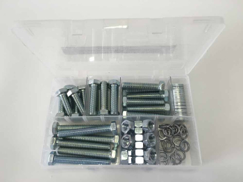 GRF0033 Assorted M12 Hex Sets, Nuts & Washers Kit GRF0033 Assorted M12 Hex Sets, Nuts & Washers Kit