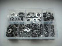 Assorted M3-M20 Stainless Steel Washers Kit