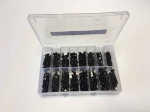 GRF0047 Assorted M3-M6 Zinc Plated & Black Machine Screws GRF0047 Assorted M3-M6 Zinc Plated & Black Machine Screws