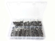 GRF0053 Assorted M3-M6 Stainless Steel Slotted Cheese Head Screws GRF0053 Assorted M3-M6 Stainless Steel Slotted Cheese Head Screws