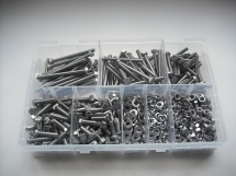 GRF0065 Assorted M5 Hex Sets, Nuts & Washers Stainless Steel Kit