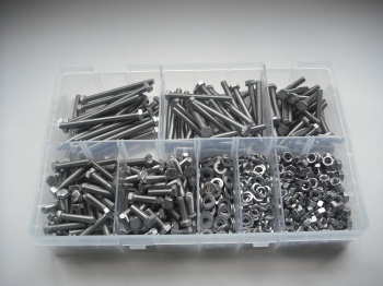 GRF0065 Assorted M5 Hex Sets, Nuts & Washers Stainless Steel Kit GRF0065 Assorted M5 Hex Sets, Nuts & Washers Stainless Steel Kit