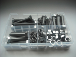 GRF0069 Assorted M12 Hex Sets, Nuts & Washers Stainless Steel Kit GRF0069 Assorted M12 Hex Sets, Nuts & Washers Stainless Steel Kit