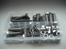 GRF0069 Assorted M12 Hex Sets, Nuts & Washers Stainless Steel Kit GRF0069 Assorted M12 Hex Sets, Nuts & Washers Stainless Steel Kit