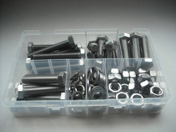 GRF0069 Assorted M12 Hex Sets, Nuts & Washers Stainless Steel Kit GRF0069 Assorted M12 Hex Sets, Nuts & Washers Stainless Steel Kit