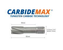 HMT CarbideMax 55 TCT Broach Cutter 26.5mm (M30 Tap Size)