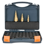HMT VersaDrive Step Drill Bit Set: 12, 22, 30mm HMT VersaDrive Step Drill Bit Set: 12, 22, 30mm