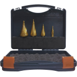 HMT VersaDrive Step Drill Bit Set: 12, 22, 30, 40mm HMT VersaDrive Step Drill Bit Set: 12, 22, 30, 40mm