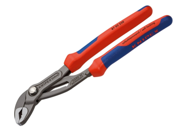 Knipex CobraWaterpump Pliers Multi Component Grip 250mm Knipex CobraWaterpump Pliers Multi Component Grip 250mm