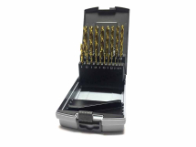 Lyndon 1-10mm TiN Coated Drill Set With Split Point 19 Piece Lyndon 1-10mm TiN Coated Drill Set With Split Point 19 Piece