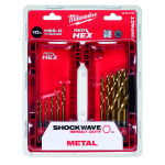 Milwaukee Metal Drill HSS-G 1/4" Hex 10 Piece Set 3-10mm Milwaukee Metal Drill HSS-G 1/4" Hex 10 Piece Set 3-10mm