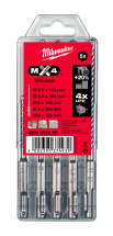 Milwaukee SDS+ MX4 Drill Bit Set 5 Piece